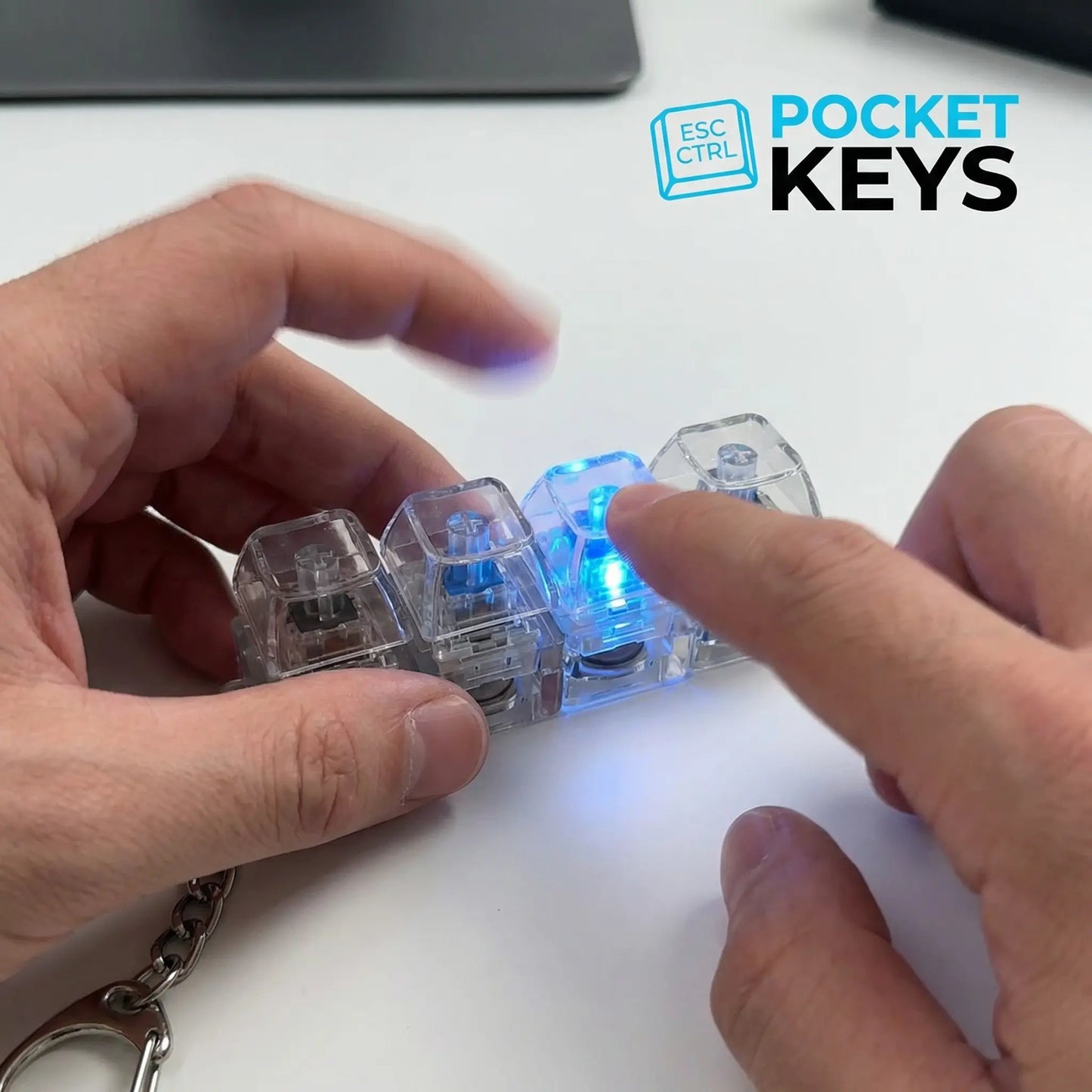 PocketKeys Fidget Keychain